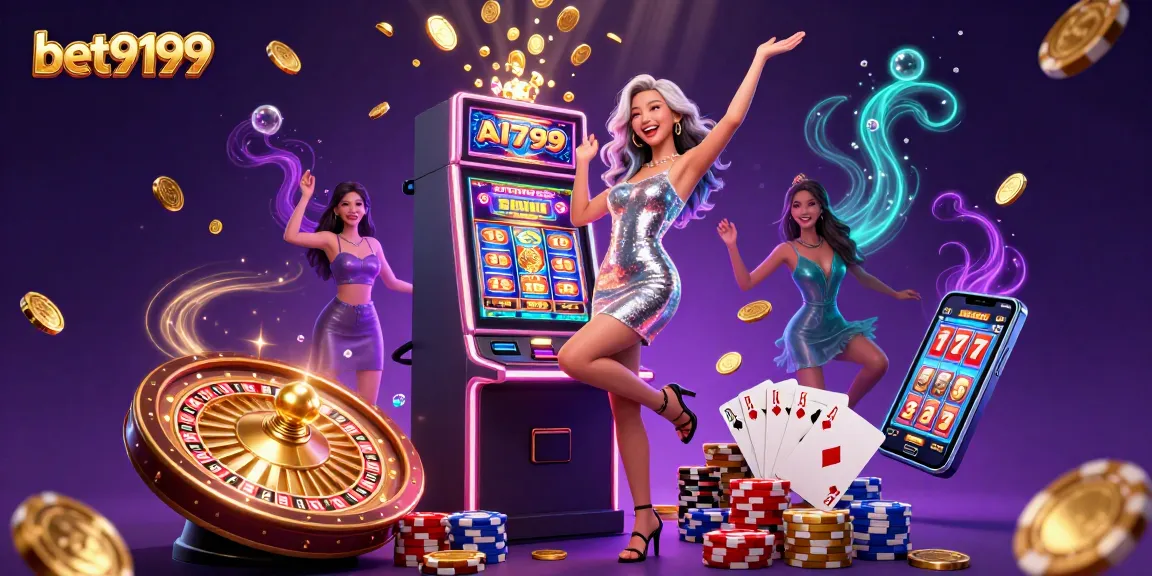 Experience the thrill of winning at bet9199 with a stunning jackpot celebration scene.
