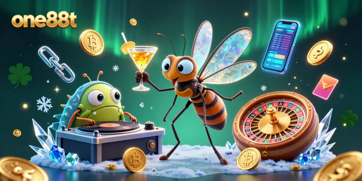 Experience one88t's immersive casino atmosphere with vibrant characters and dynamic elements.