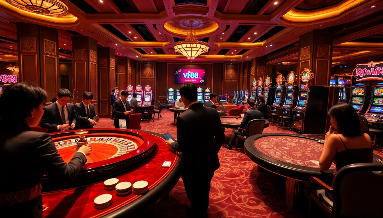 Experience the thrill of winning at VN88 casino with vibrant slots and engaging card games.