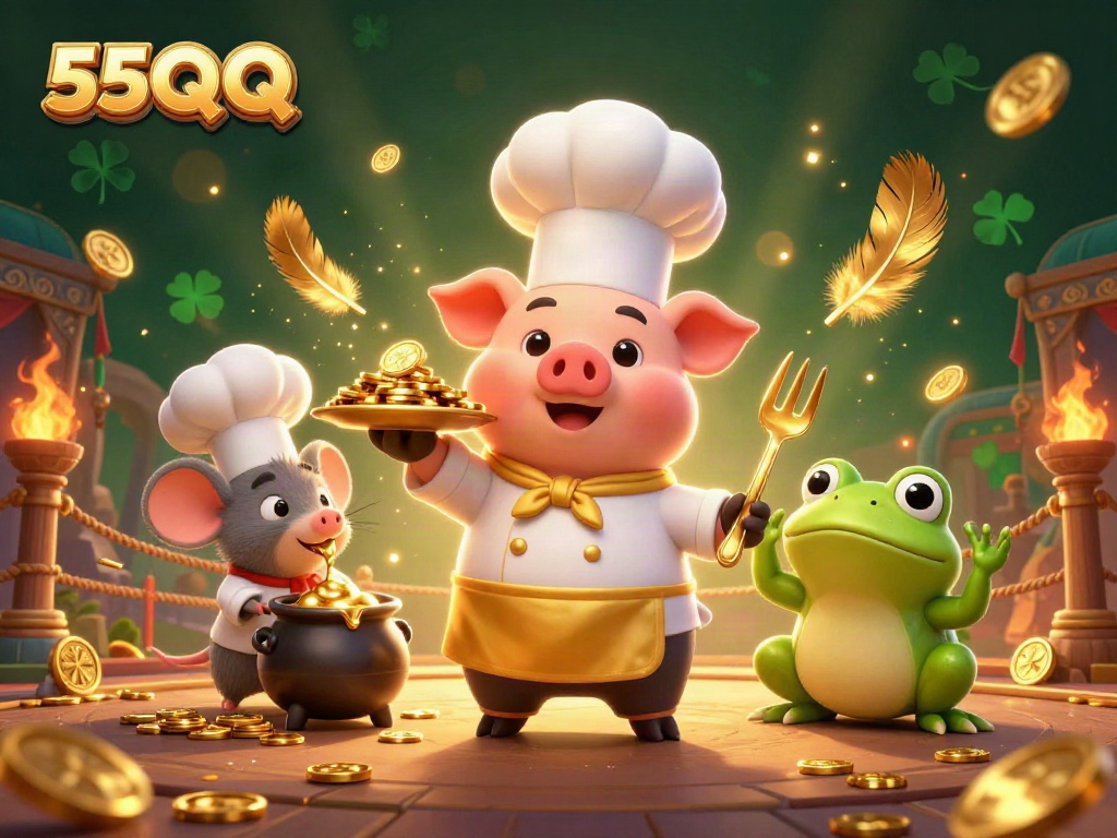 Engage in thrilling gameplay at 55QQ with unique characters and rich casino elements.