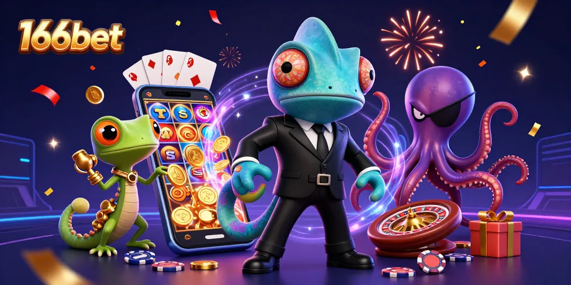 Engage with thrilling gameplay at 166bet, showcasing a vibrant casino scene filled with excitement and winning opportunities.