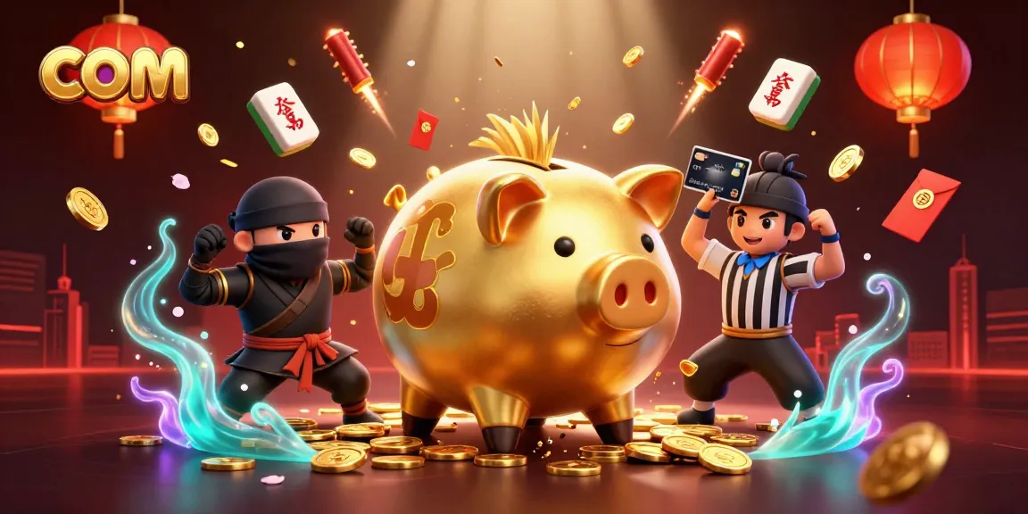 Experience thrilling gameplay at com with a vibrant 3D casino illustration showcasing dynamic characters.