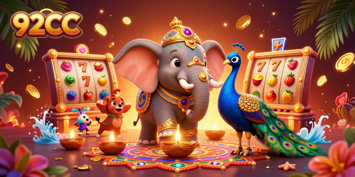 Engage with the vibrant world of 92CC casino, featuring immersive slot reels and colorful jackpots.