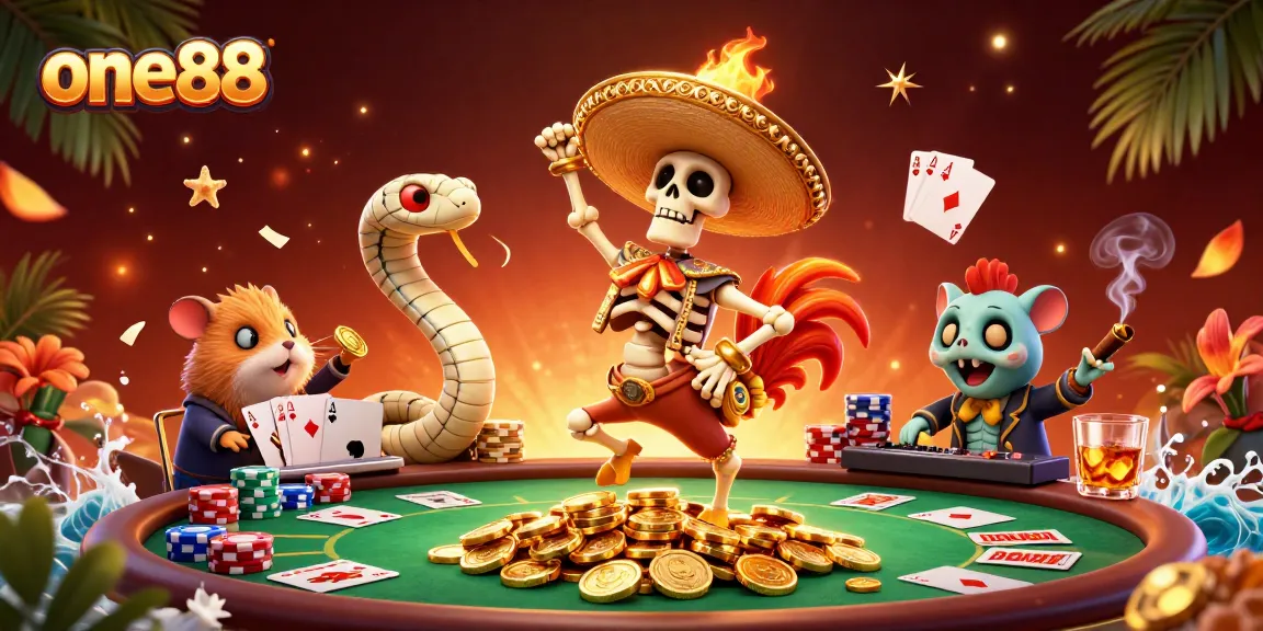 Experience the vibrant one88 casino with a winning skeleton and dynamic games!