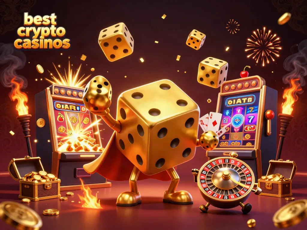 Experience the excitement at the best crypto casinos with lively characters and stunning game elements.