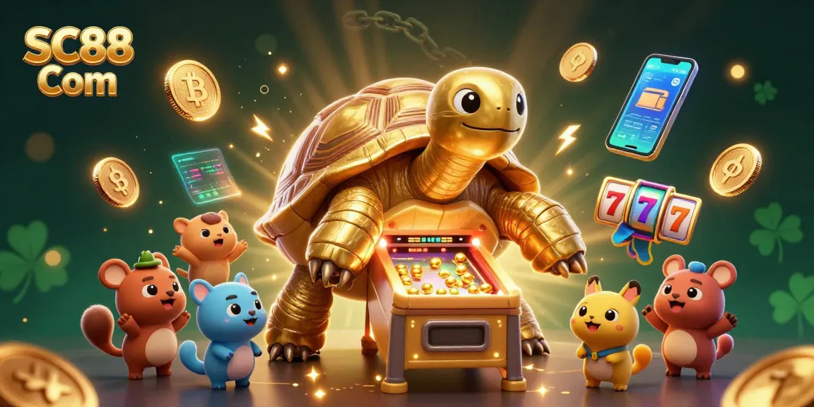 Engage with exhilarating gameplay at SC88 Com, featuring vibrant casino elements and lively characters.