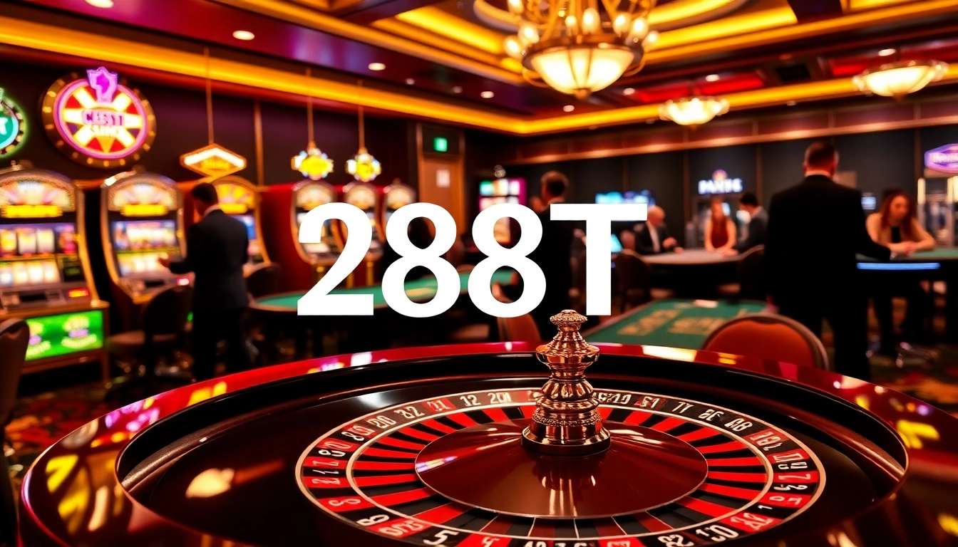 288T players engaging in high-stakes betting at a luxurious casino table.