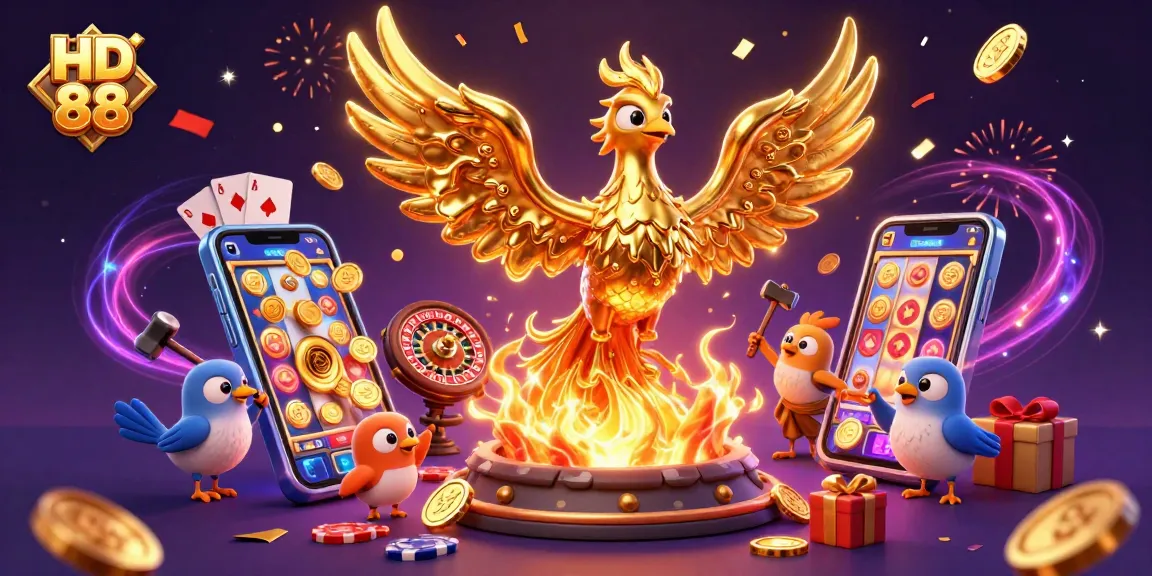Experience thrilling gameplay at HD 88 with dynamic slot games and exciting casino elements.