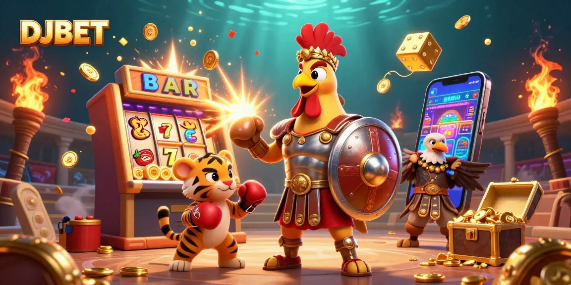 Engage with DJBET's exciting casino experience and unleash the joy of winning on dynamic slot machines.
