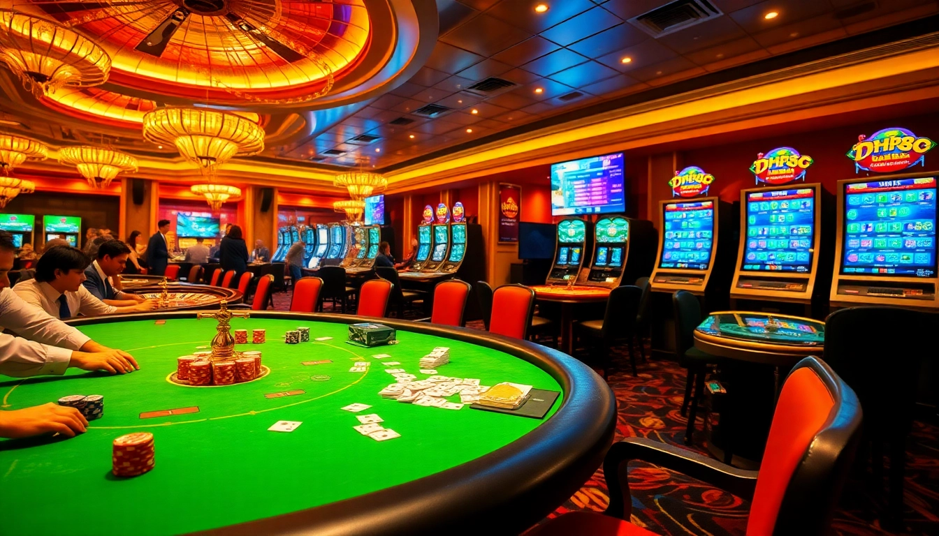 Experience thrilling moments on Trang chủ DH88 with vibrant casino tables and exciting gameplay.