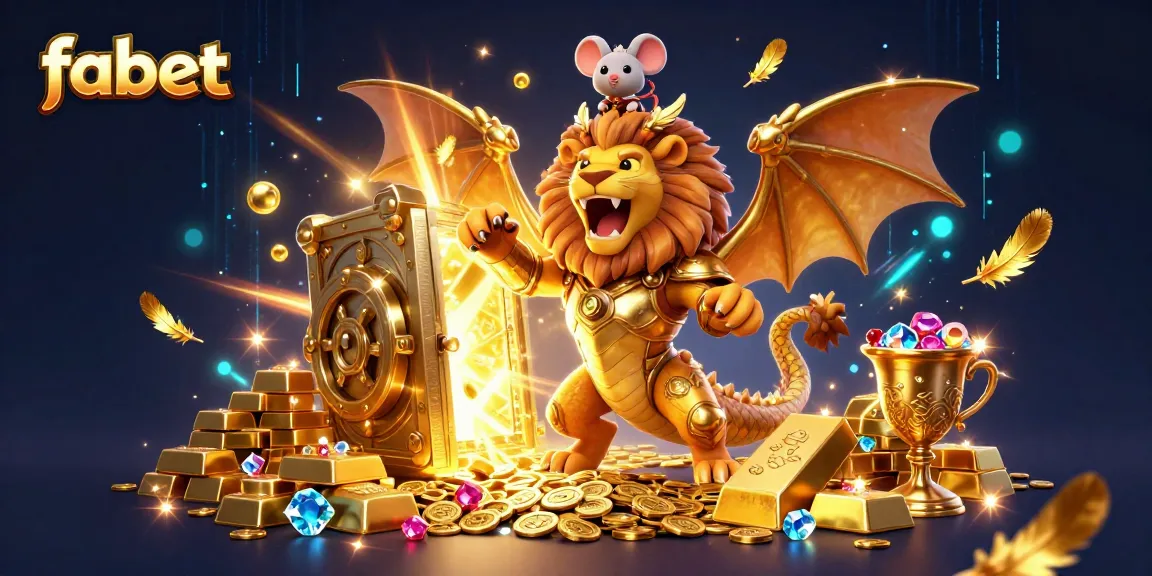 Experience fabet with dynamic gameplay featuring a roaring chimera and dazzling treasures.