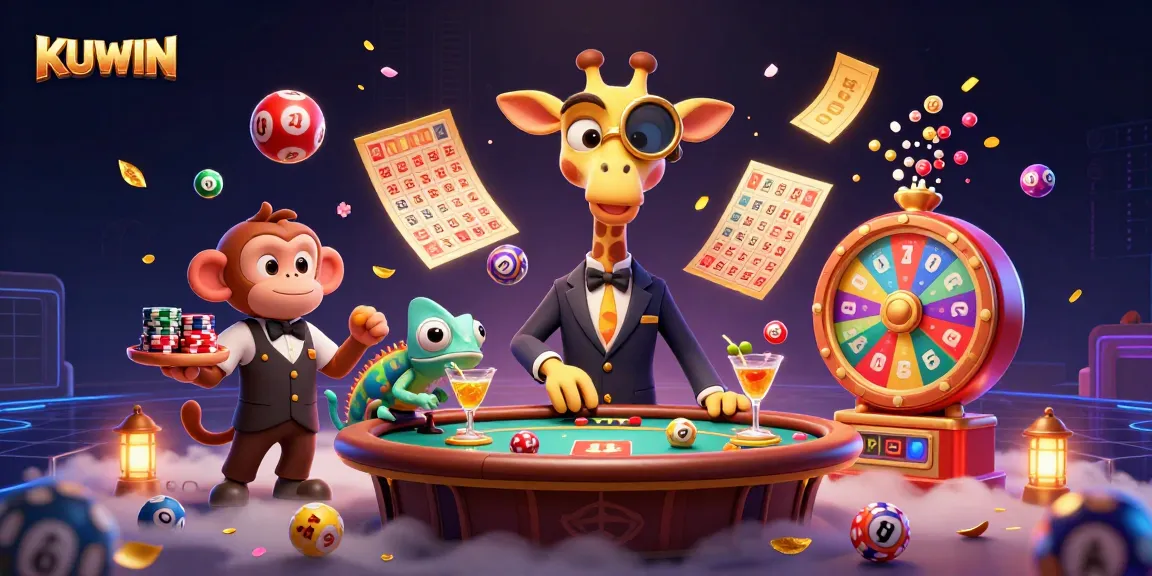 Play and win big at KUWIN's casino with vibrant games and high-energy characters.