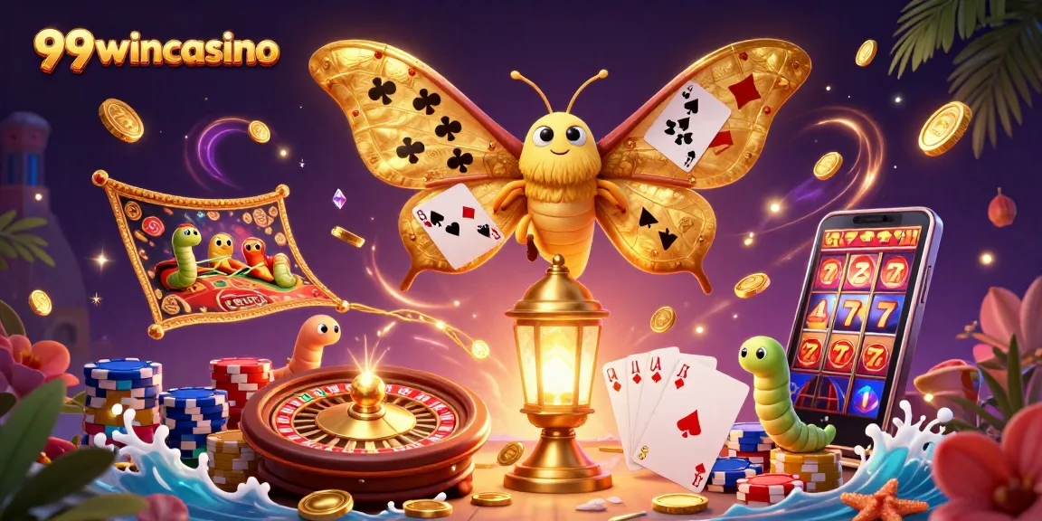 Experience the excitement of 99wincasino with captivating casino elements and vibrant visuals.