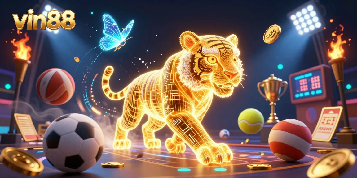 Experience thrilling gameplay at vin88 with dynamic casino elements and a vibrant digital landscape.