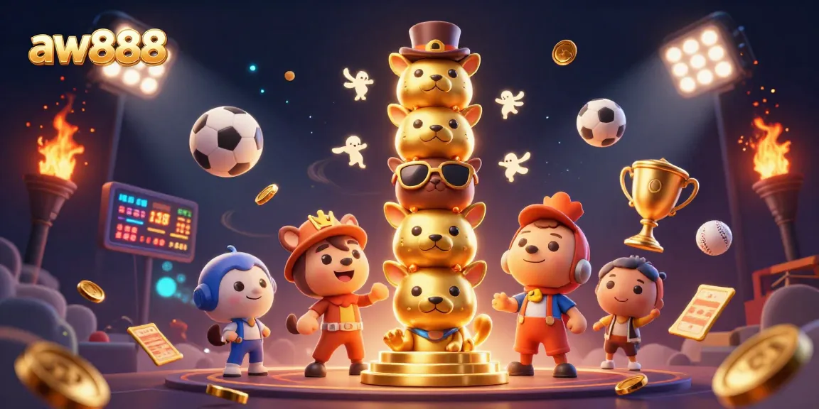 Experience thrilling gameplay at aw888 with vibrant sports elements and casino excitement.
