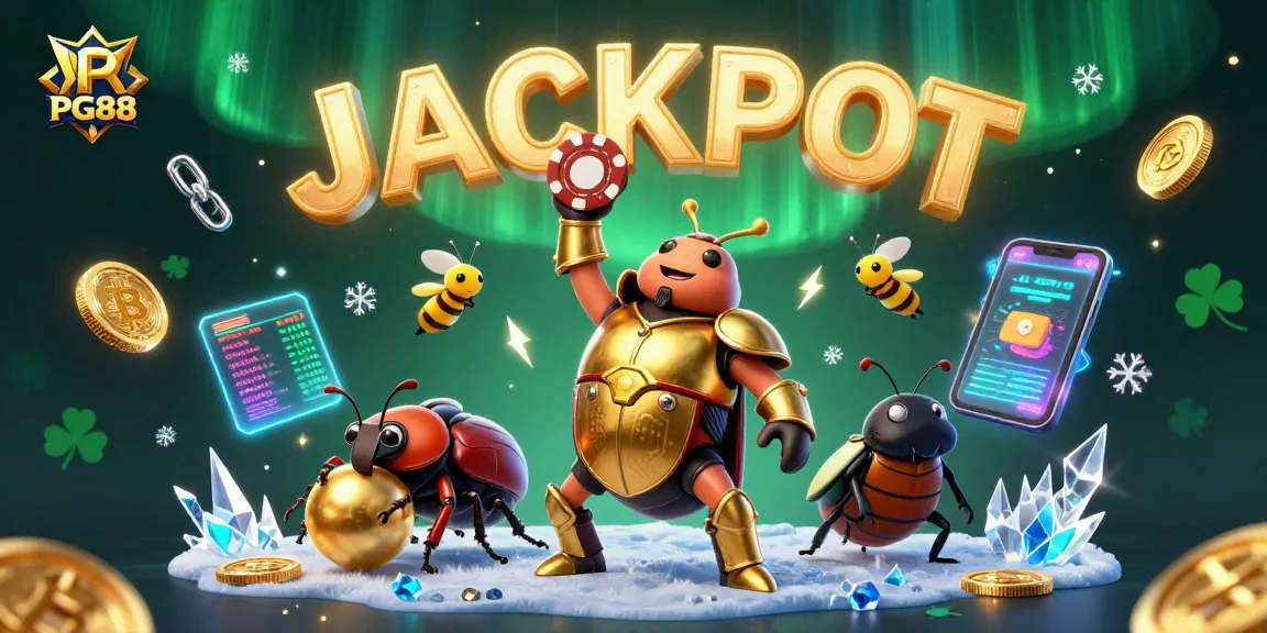 Experience the excitement of PG88 with vibrant casino elements and characters celebrating a big win.