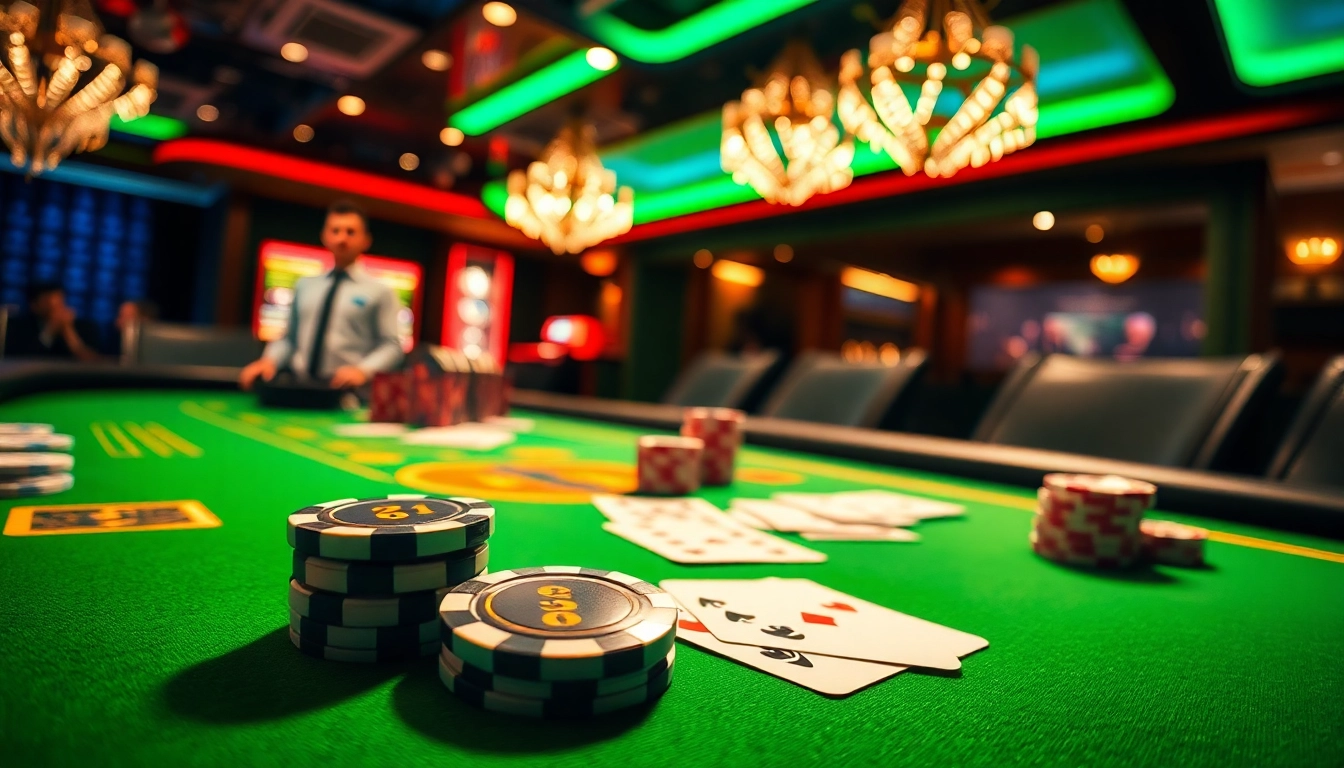 Slot deposit 5000 memfasilitasi pengalaman bermain di kasino dengan meja permainan yang menarik.