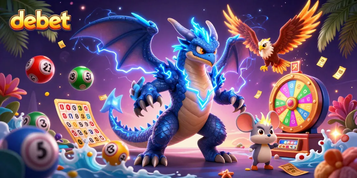 Engage with debet through a dynamic scene filled with thrilling lottery and gaming elements.