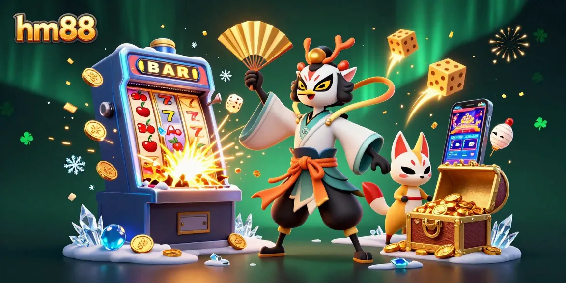 Experience exciting jackpots at hm88 with vibrant casino themes and dynamic game elements.