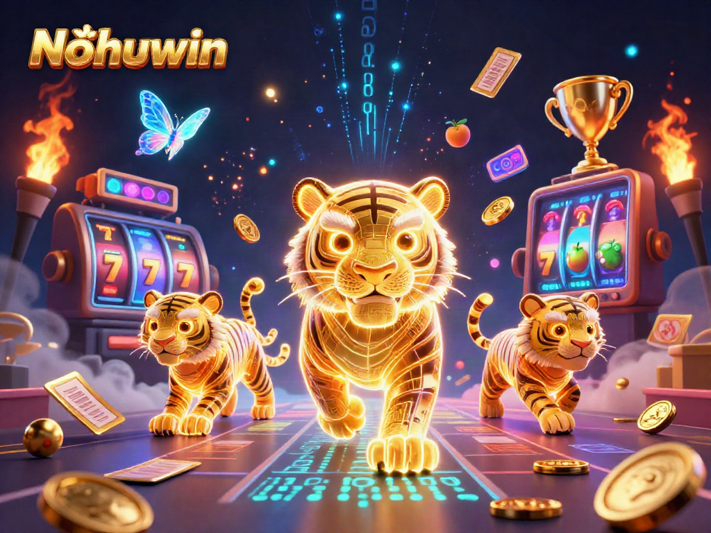 Nohuwin game experience with dynamic slot machines and immersive casino atmosphere.