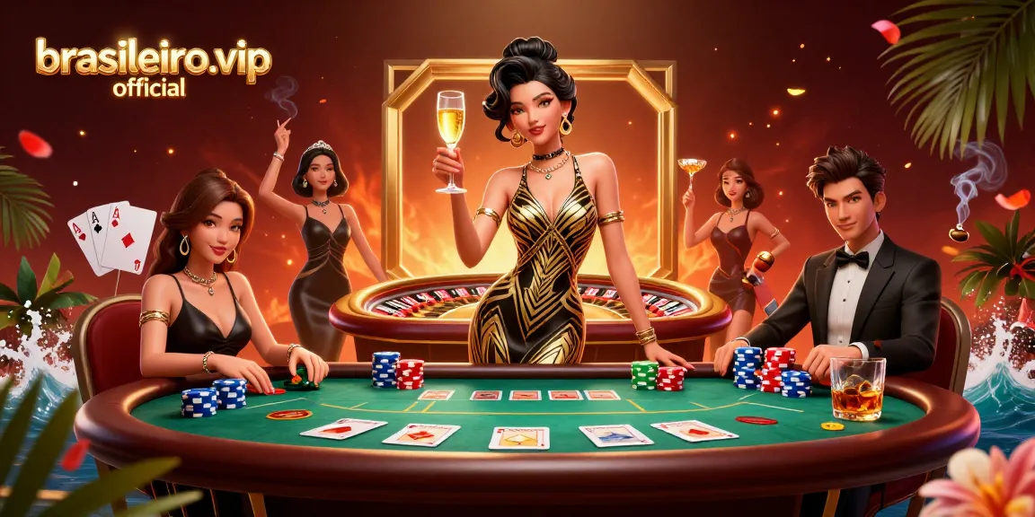 Engage with brasileiro.vip official at a luxurious casino scene featuring a stylish Asian woman.