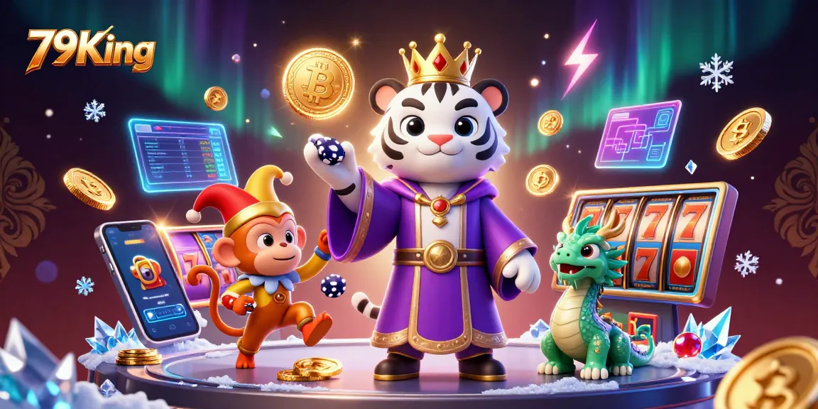 Experience thrilling wins at 79King with exciting slots and jackpot games under vibrant 3D visuals.