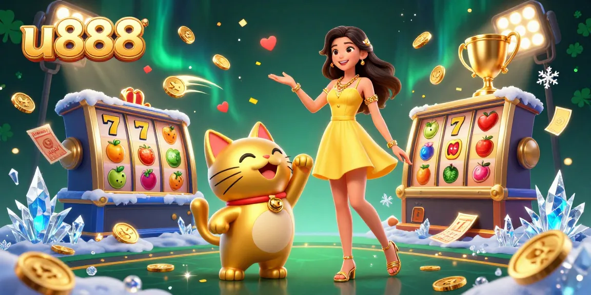 Experience exciting wins at u888 casino with vibrant games and charming character interactions.