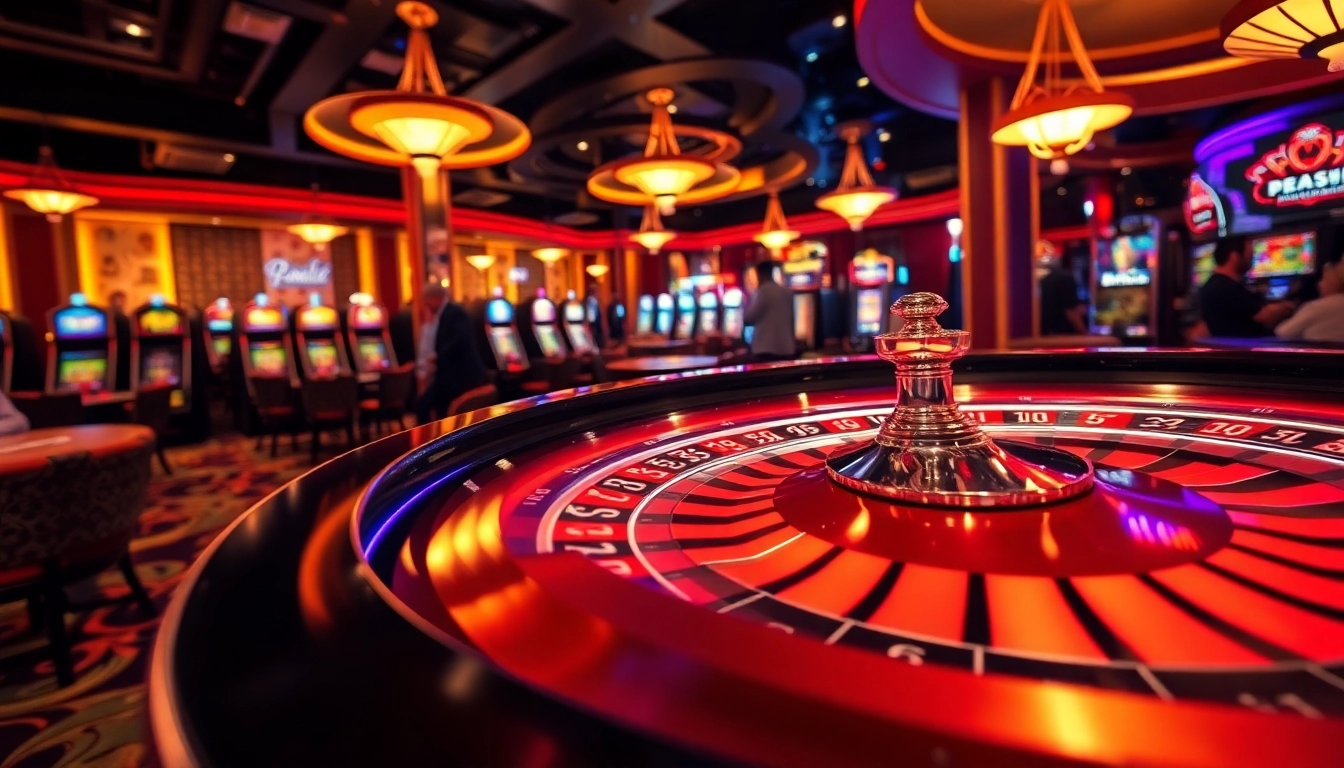 Gagnez des gains au casino usdt avec une table de roulette animée et des joueurs engagés.