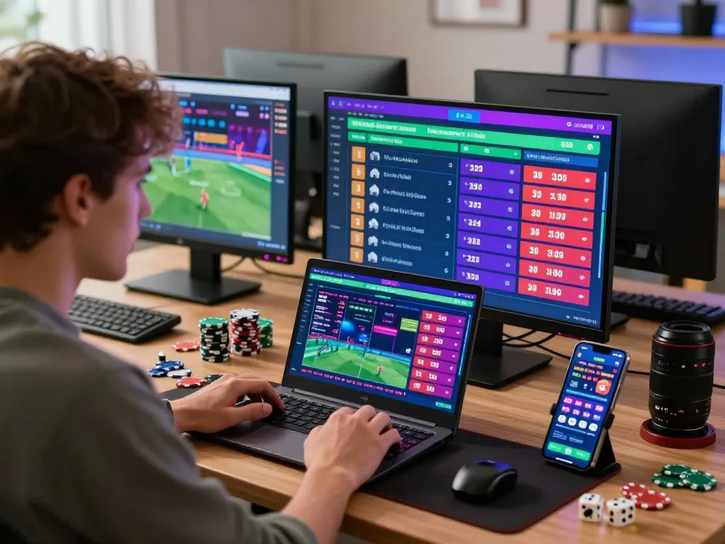 Engaging online betting experience with 8kbet platform showcasing vibrant digital activities and user interaction.